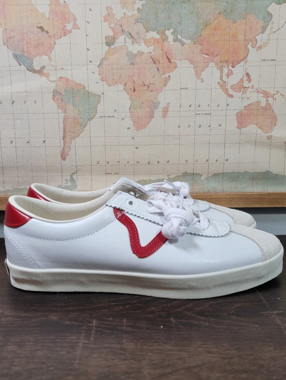 BRAND NEW Vans Premium Sport 73 LX 'Marshmallow Red' Men's Size 11.5